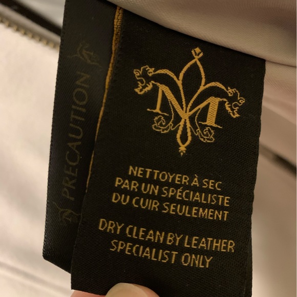 Mackage Ladies xs wool & leather coat MADE IN CANADA. Double zipper, pockets. - Picture 2 of 7